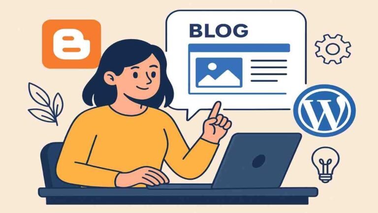 Cara Memiliki Blog Dengan Blogger atau Wordpress